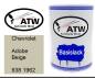 Preview: Chevrolet, Adobe Beige, 938 1962: 500ml Lackdose, von ATW Autoteile West.